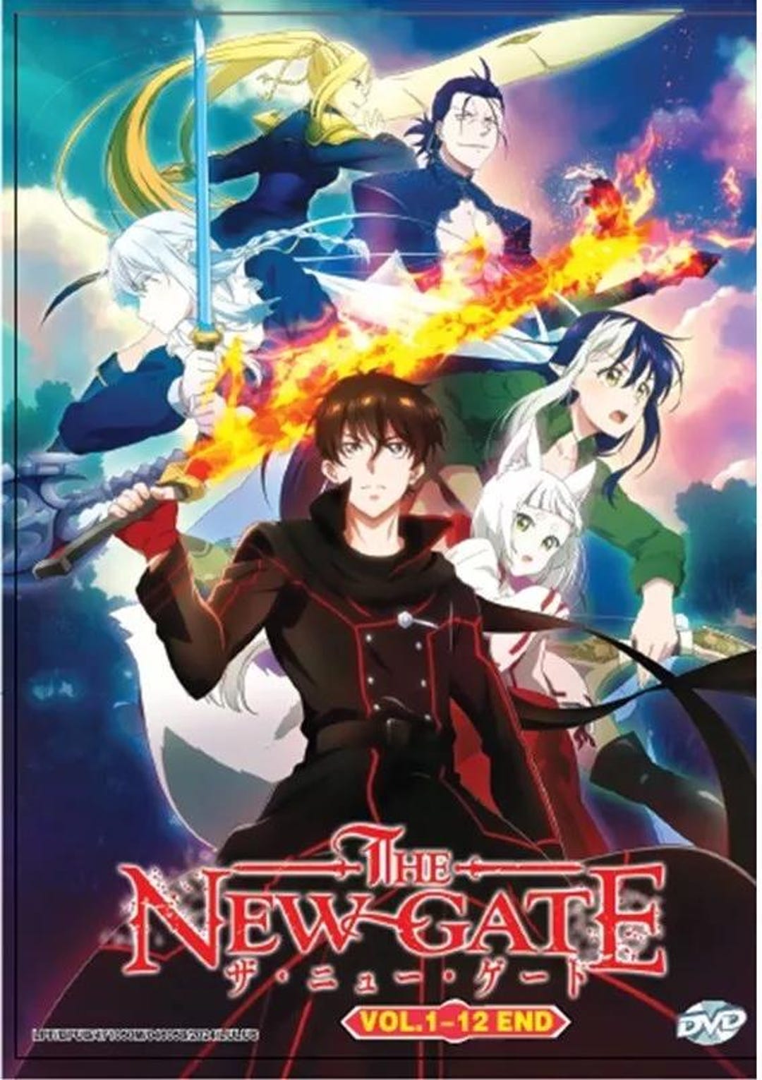 DVD the New Gate Vol.1-12 END English Subtitle All Region - Etsy