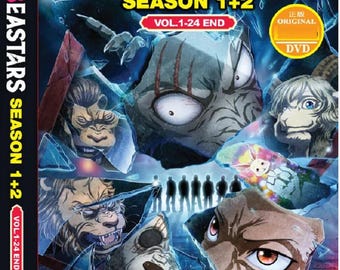 DVD Anime Beastars Season 1+2 Complete Series (1-24 End) English Dubbed Region ALL- Free Shipping  Via Dhl Express