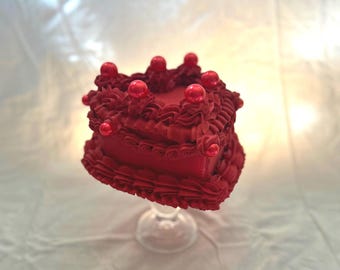 Red Hot Heart Cake
