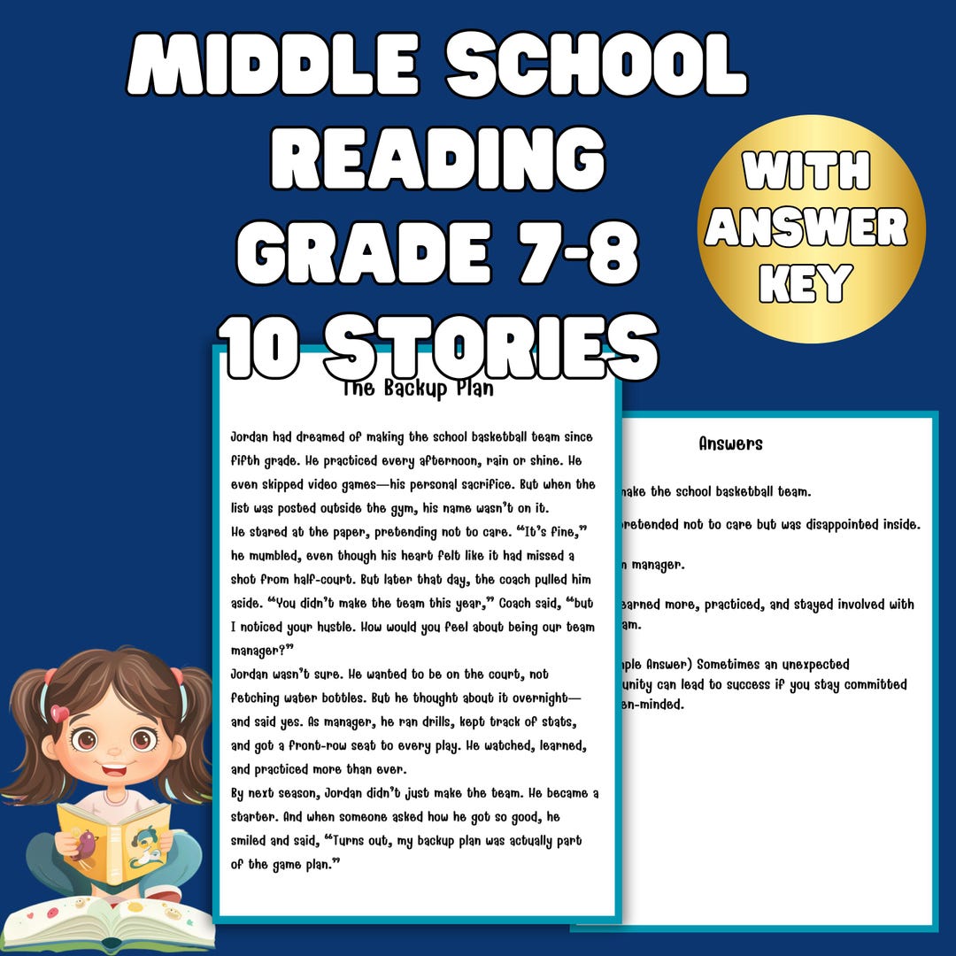 Reading Comprehension Story For Grade 7 Worksheets 10 Downing Nyc