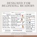 Printable Easy Reading Worksheet for Kids Fun and Educational Activity Instant Download. - Etsy