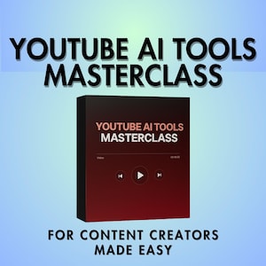 YouTube Automation Blueprint with AI Tools, AI Scriptwriting & Video Creation, Faceless Channel, YouTube Domination, AI Content Creation