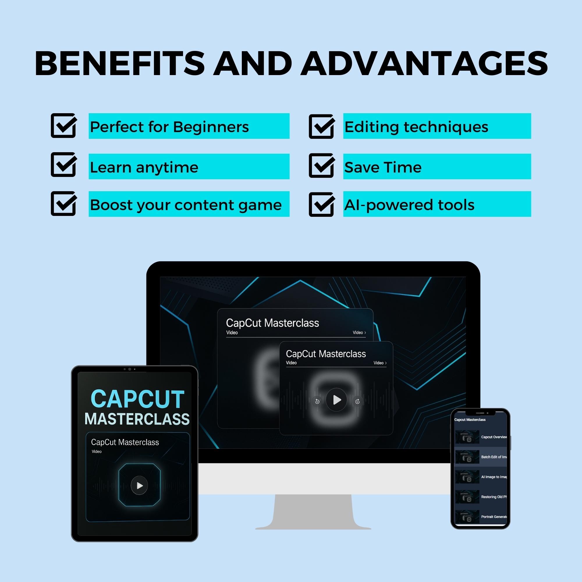 Capcut Course | Beginner Friendly Video Editing | Step by Step Training ...