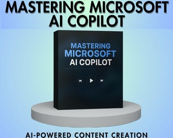 Microsoft AI CoPilot-cursus beheersen | Training bedrijfsautomatisering | AI-e-mails, rapporten, contentcreatie | Cursus zakelijke productiviteit