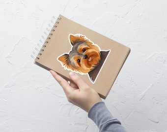 Watercolor Yorkshire Terrier (Yorkie) Sticker