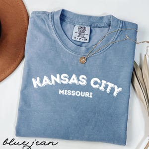 Kansas City Missouri Shirt, Retro Kansas City Tee, Missouri Souvenir Shirt, Kansas City Gift, Unisex Kansas City Apparel