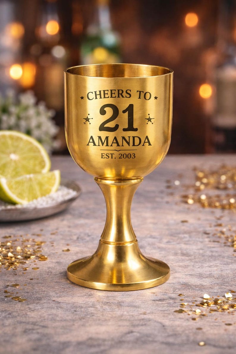 Personalized Mini Engraved Goblet - Etsy
