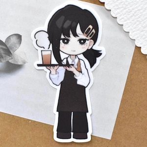 Kobeni Vinyl Sticker Kobeni Sticker Chainsawman Sticker Vinyl Sticker CSM Sticker Vinyl Kobeni Anime Decal Sticker Kobeni Chainsawman Vinyl