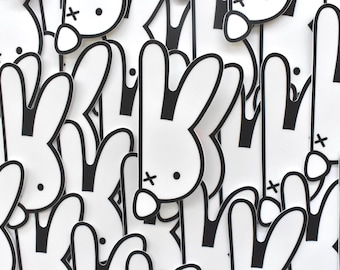 Vinyl Sticker Miffy Sticker Gift for Friend Sticker Miffy Vinyl Sticker Cute Bunny Sticker Vinyl Miffy Art Decal Sticker Vinyl Miffy