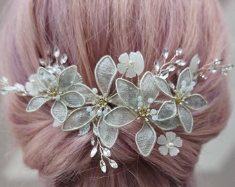 Bridal Hair Accessory Bridal hair piece Wedding Hair Accessory Bridal Floral Hair Accessory Floral Hair Pin