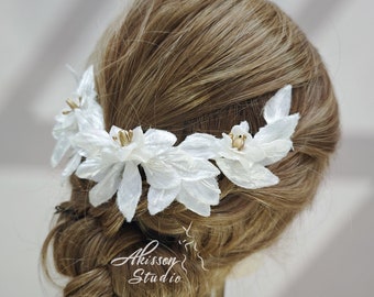 Bridal Hair Accessory Bridal hair piece Wedding Hair Accessory Bridal Floral Hair Accessory Floral Hair Pin