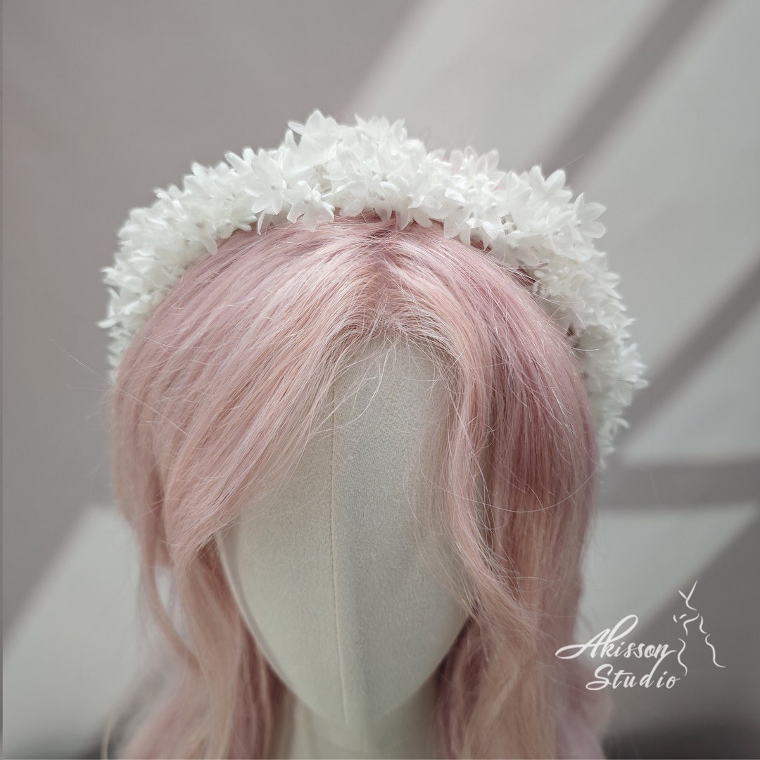 Mori  Embroidery Floral Headband