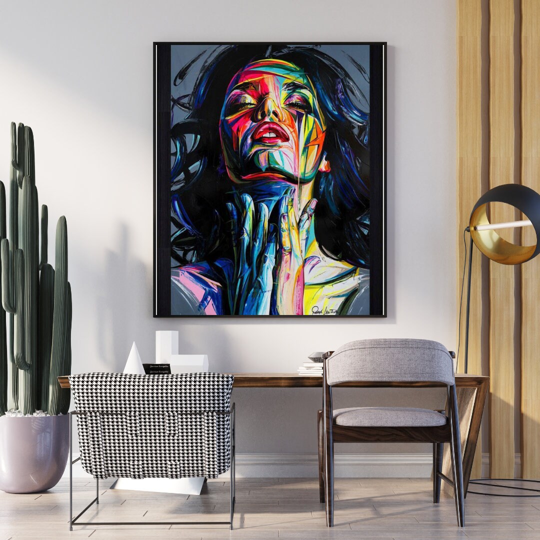 Picture of Modern Industrial Style Living Room Wall Art - Etsy