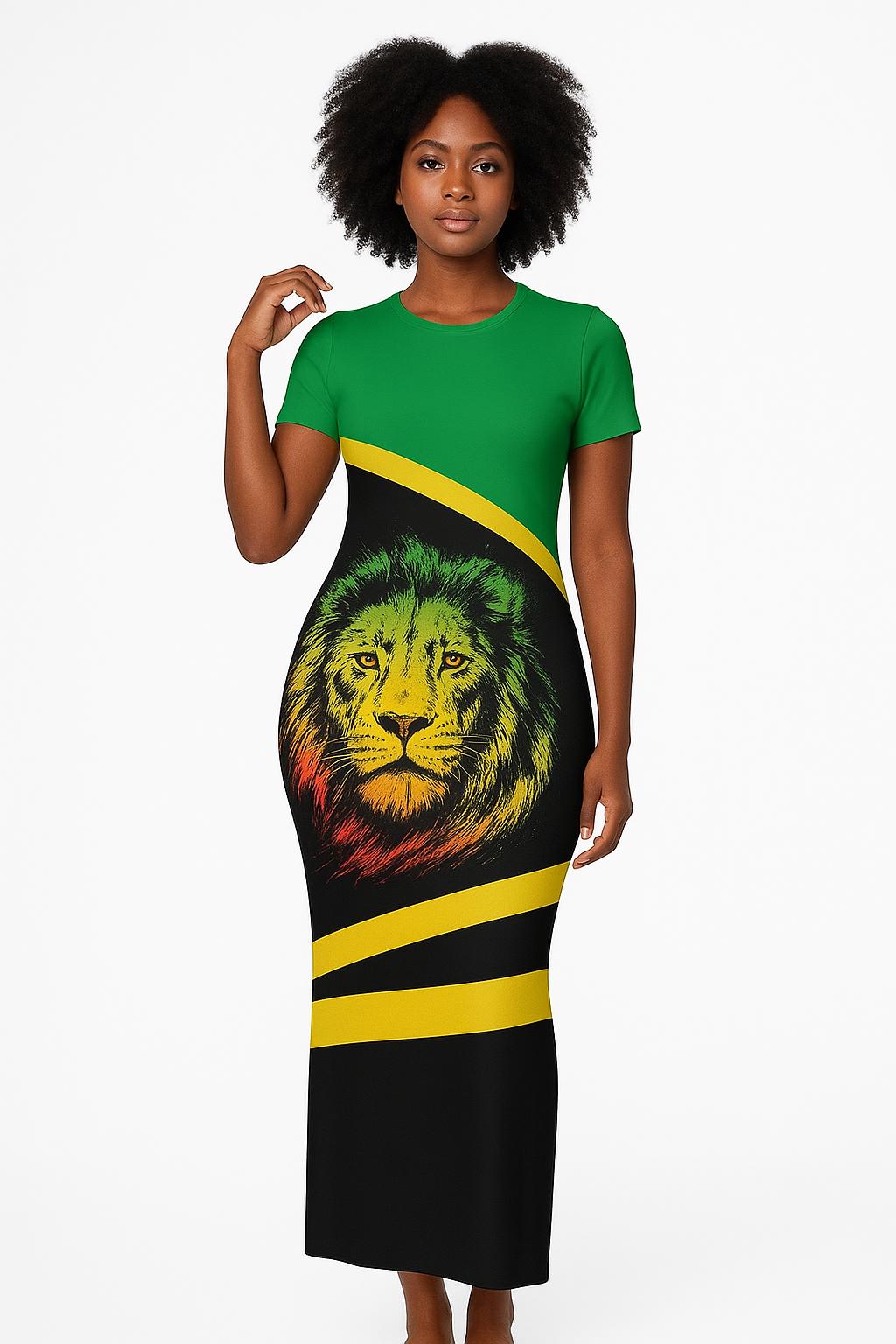 Jamaican Flag Maxi Dresses - Etsy