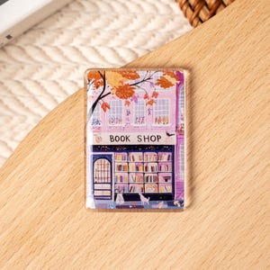 Cozy Bookstore Magnetic Stand for Kindle, Kindle Grip, iPhone Holder, Kobo grip, Kindle Accessories, Magnetic Phone Case Grip,Bookish Gifts