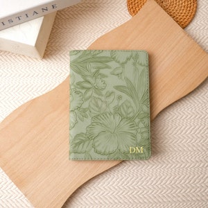 Étui pour Kindle en cuir rétro vert fleur, étui Kindle Paperwhite 12 pouces 7 pouces, étui Kindle personnalisé, tout nouveau étui Kindle 6 pouces 2024