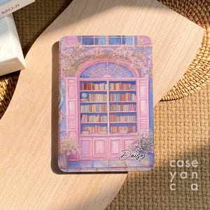 Book Shop Kindle Paperwhite 2024 Cover, Auto Wake/Sleep Case, Kindle 11th 2024 Case Paperwhite 7&#39;&#39; Case, Kindle Colorsoft Case, Gift for Mom