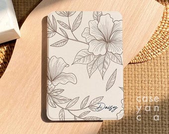 Étui floral pour Kindle Paperwhite 2024, étui pour réveil/mise en veille automatique, étui Kindle 11th 2024, étui Paperwhite 7 pouces Colorsoft, cadeaux nouveau chapitre