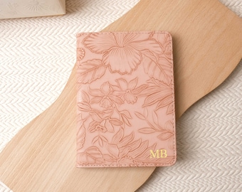 Retro Pink Flower Leather kindle case, kindle paperwhite 12th 7&#39;&#39; case, personalization Kindle Case, All new kindle 6&#39;&#39; 2024 11th case
