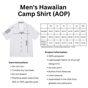 Men’s Mahjong Hawaiian Shirt – Lightweight Shirt with Mahjong Tiles Print Summer Beach Shirt Mah Jongg Gift for Him Game Day Shirt image 9