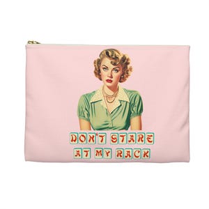 Divertente astuccio per accessori "Non fissare le mie tessere" Mahjong, regalo di compleanno per giocatori di Mahjong, borsa per raccogliere i soldi delle vincite delle carte della National League