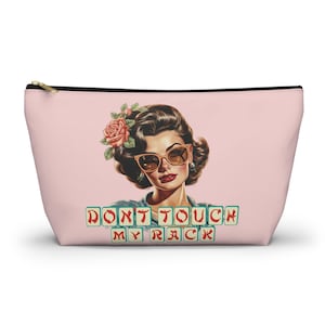 "Lustiger Mahjong ""Don't Touch My Rack"" Tile Beutel, Spieler Geburtstagsgeschenk, MahJongg Spiel Liebhaber Freund Geschenk, Mahjong Spiel Liebhaber Freund Geschenk, Mahjong Spiel Münze Gewinne Tasche."