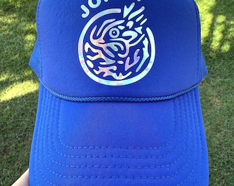 Mahjong Joker Trucker Hat: Holographic Design, Otto Cap