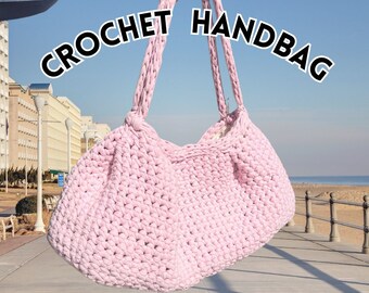 Handgemaakte tas - handgemaakte tassen voor dames, gehaakte tas, handgemaakte tas gehaakt, gehaakte tas, cadeaus voor moeder, strandtassen, zomertas