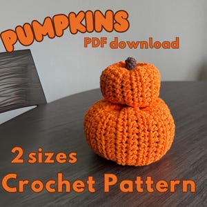 Crocheted Pumpkin- decorative pumpkin- PDF pattern- fall pumpkin- grandma pumpkin- halloween classroom decor- halloween home decor