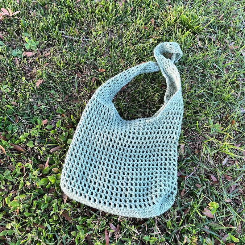 Easy Crochet Beach Bag Pattern – DIY Market Tote, Beginner-friendly ...