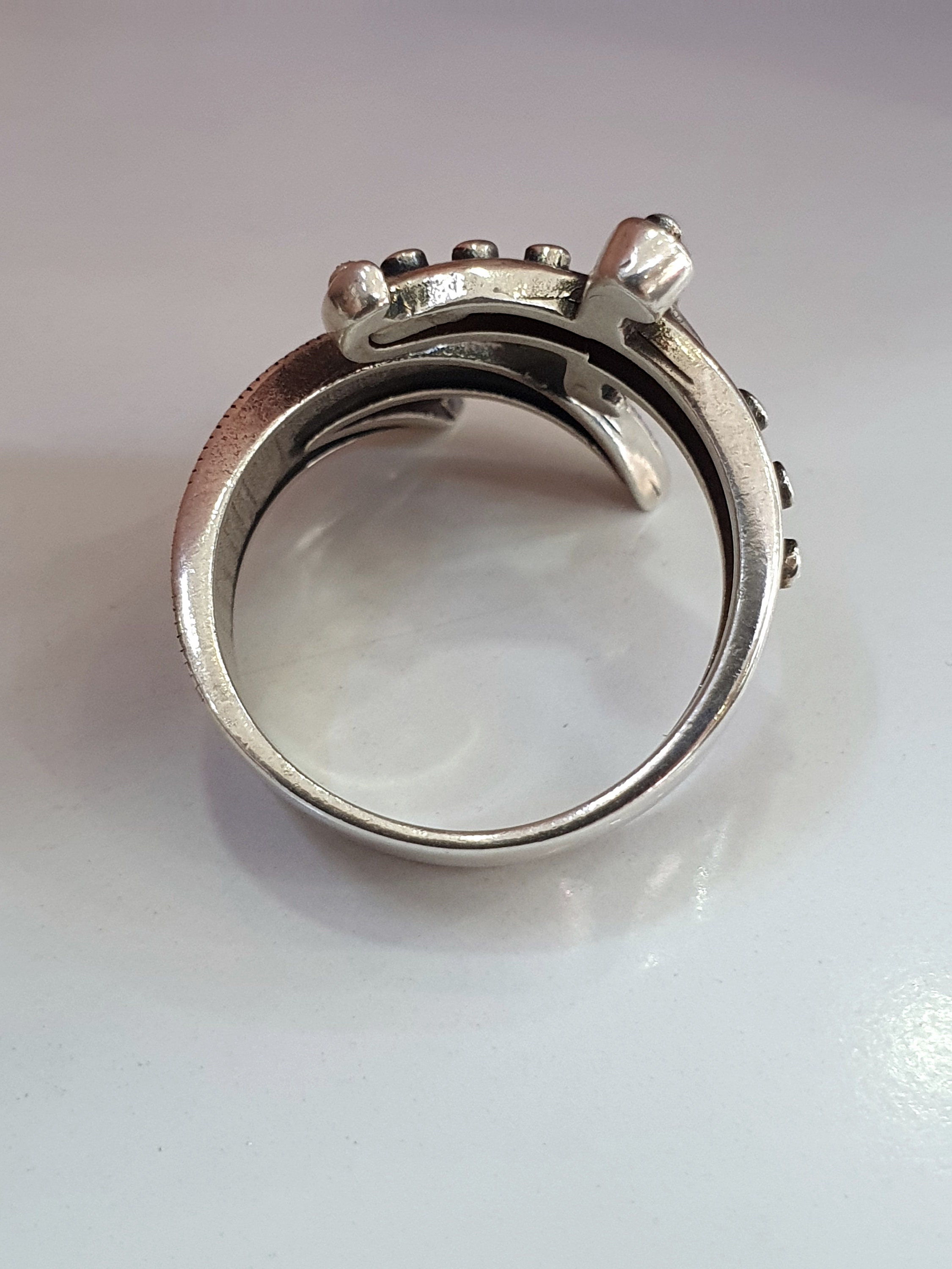 Nordic Signet Viking Shield Ring Tiwaz Rune Norse Pagan