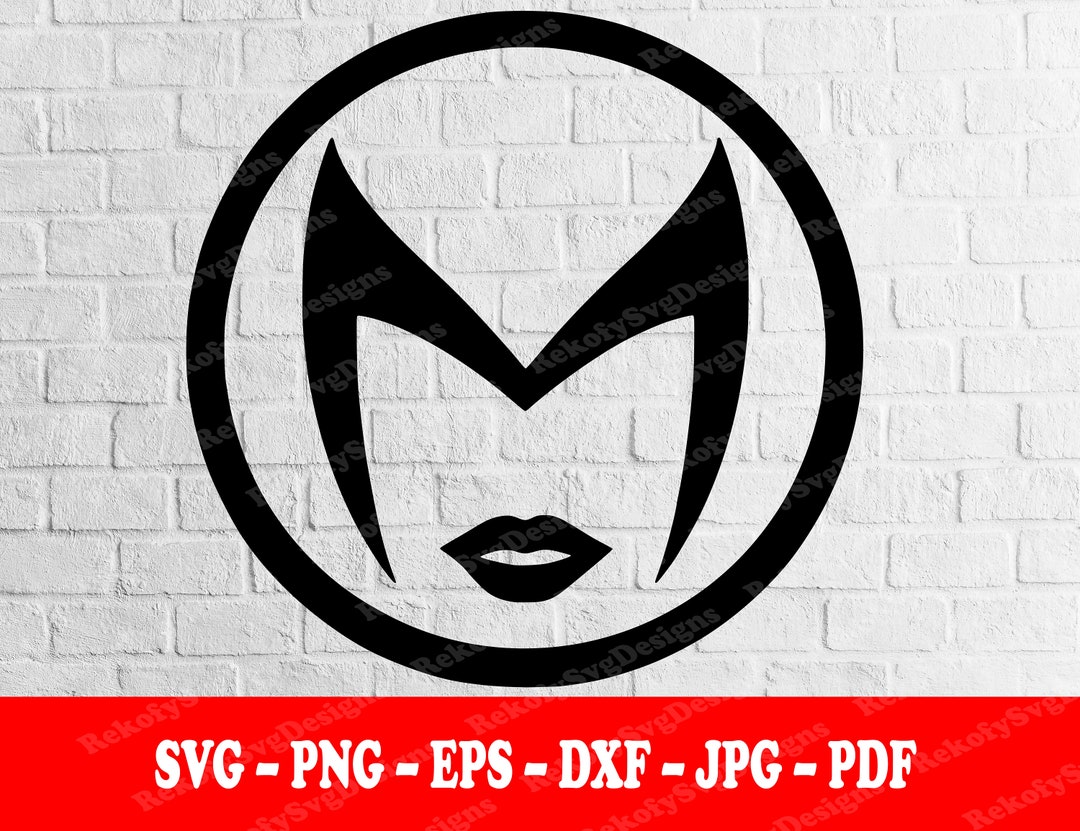 SCARLET WITCH LOGO, Svg, T-shirt, Sticker, Mug Wrap, Vector, Cricut ...