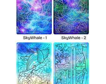 DIY Foil Art Coloring Kit for Adults & Kids | Skywhale Glitting