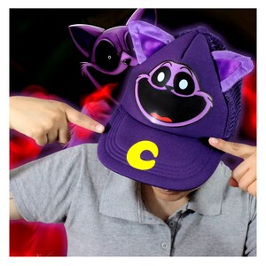 Catnap Cap With Ears/Smiling Critters/Poppy Playtime/Catnap zdjęcie 5