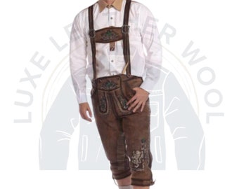 Chaussettes en lederhosen, hommes en Lederhosen Oktoberfest, chaussettes en Lederhosen allemandes de l'Oktoberfest, shorts en Lederhosen traditionnels, cadeau pour lui