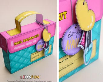 Poopsie Chasmell Maletin Poopsie Slime Arcoiris Nail Salon Game