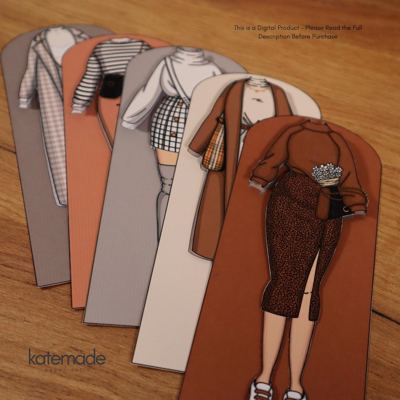 Printable Paper Dolls Dress up Set | Digital Download | Creative Kids ...