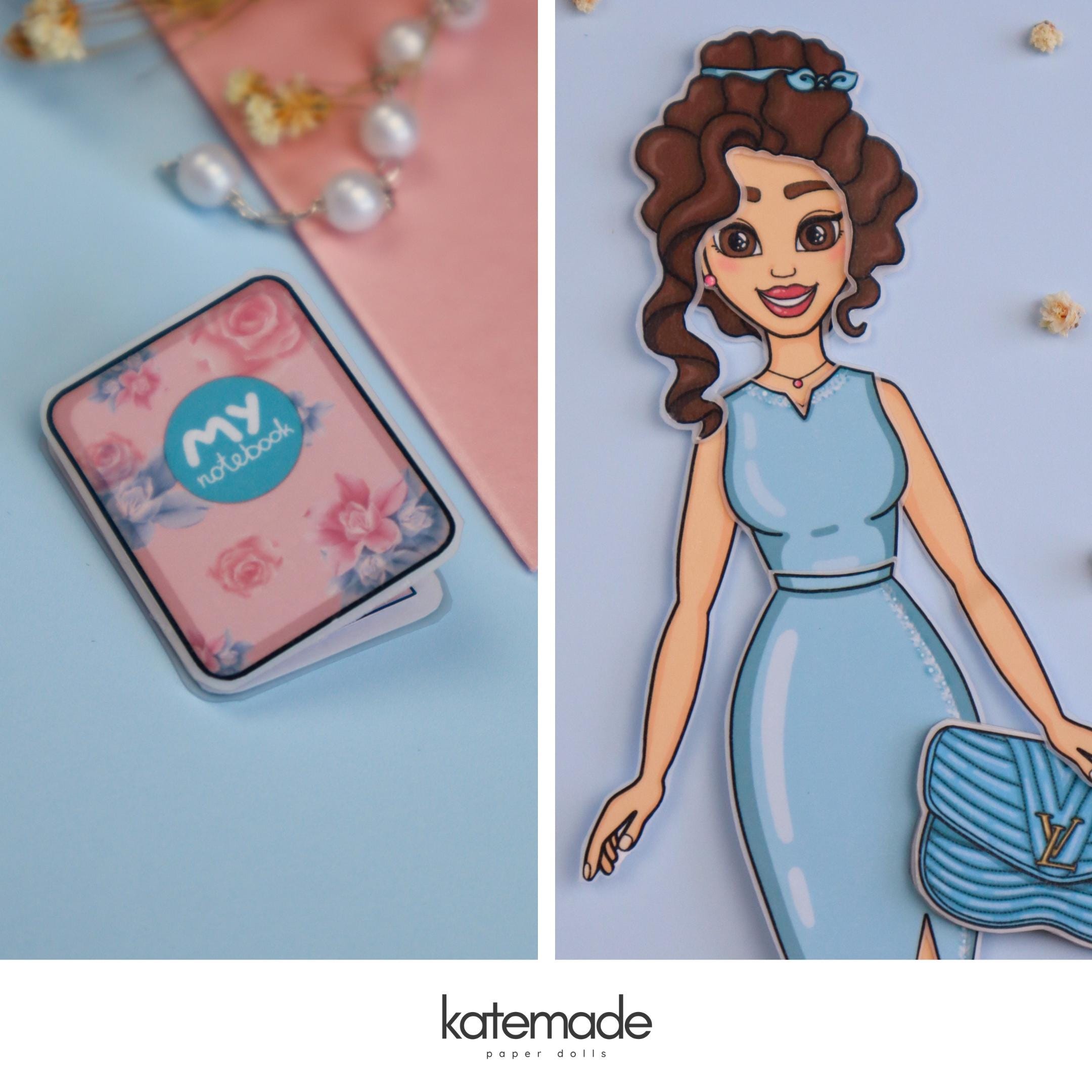 Printable Paper Dolls Dress up Set | Digital Download | Creative Kids ...