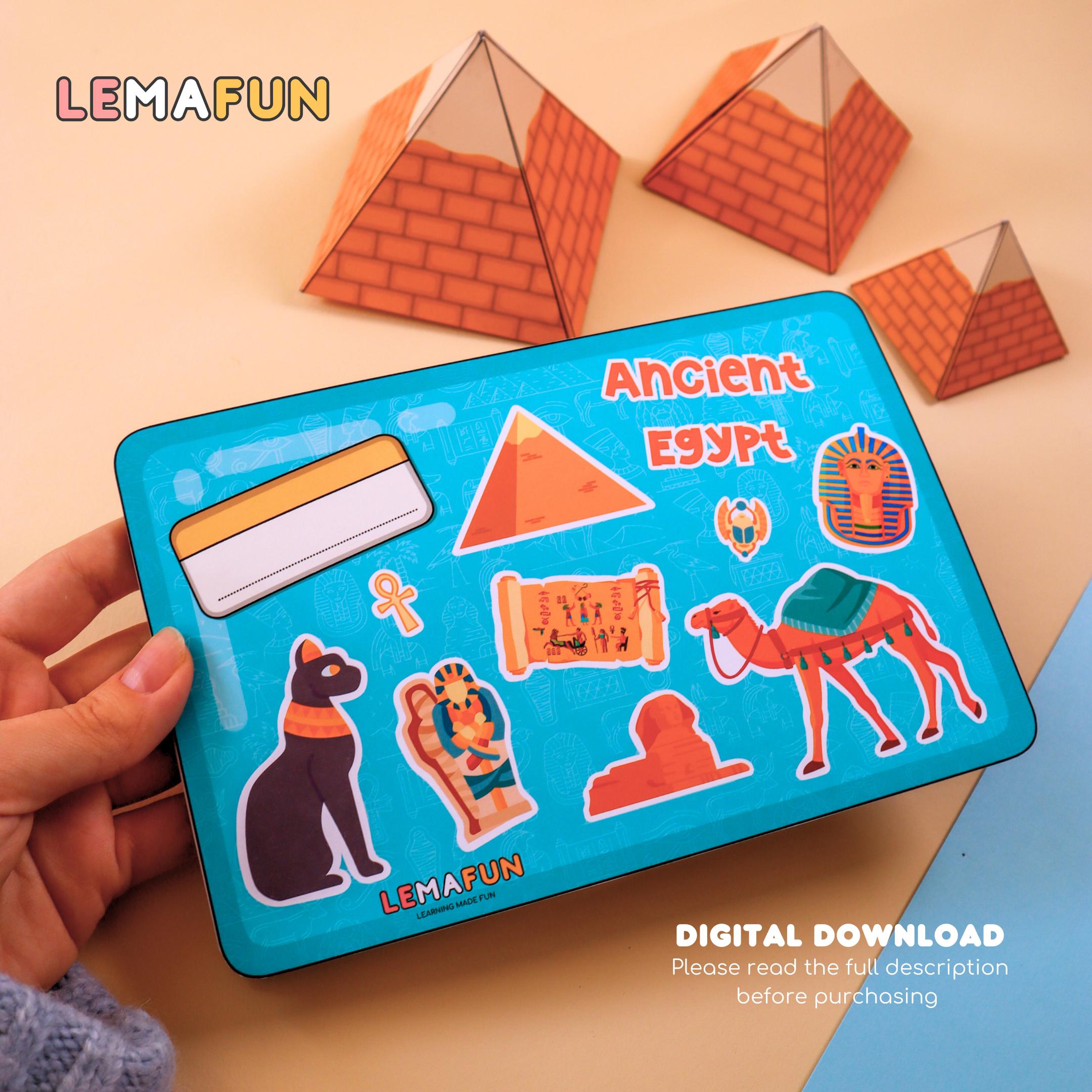 Ancient Egyptian Lapbook Printable | History Project for Kids 8-12 ...
