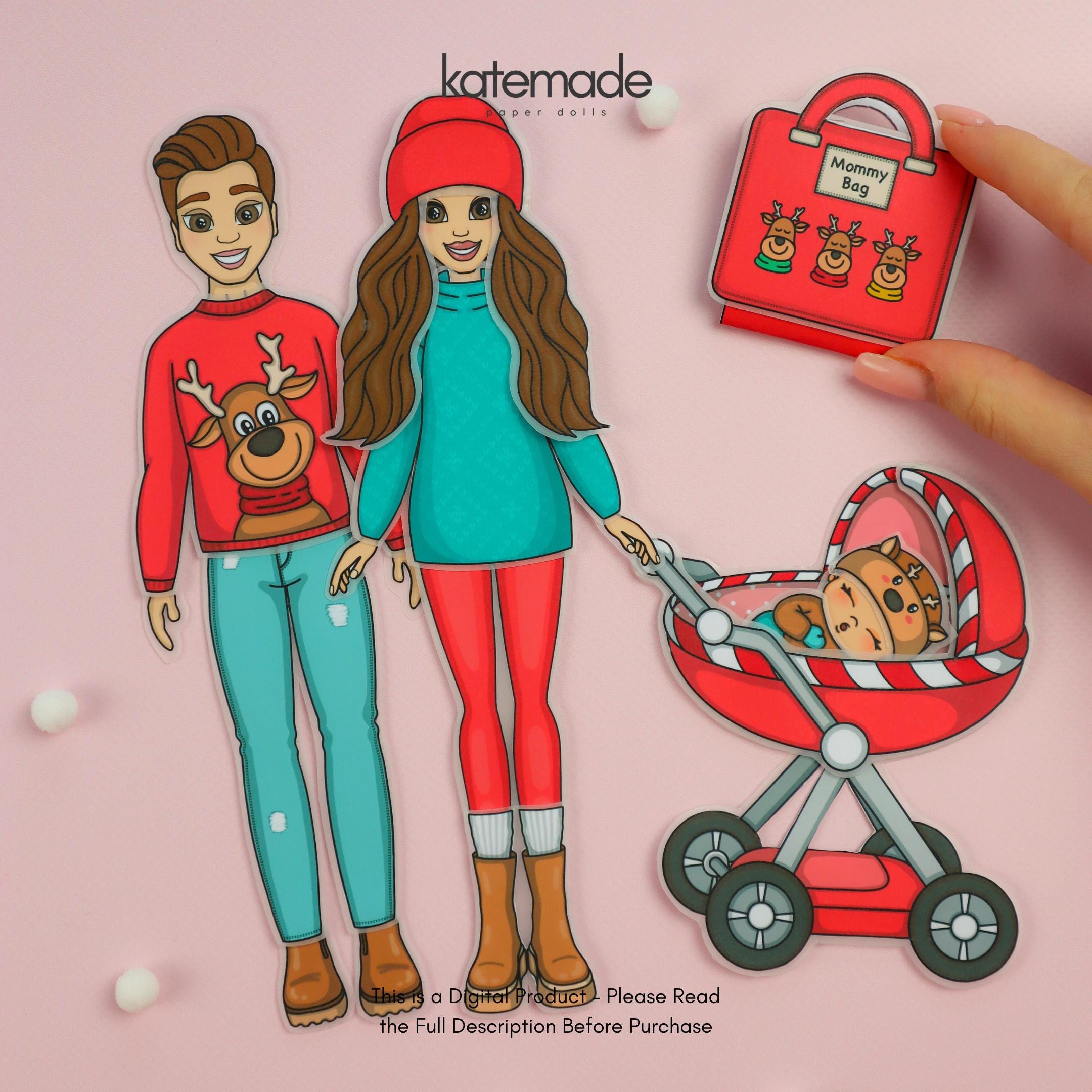 Printable Paper Dolls Dress up Set | Digital Download | Creative Kids ...