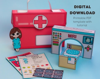 Buy DIY Doctor Kit Printable Template for Kids, Children's