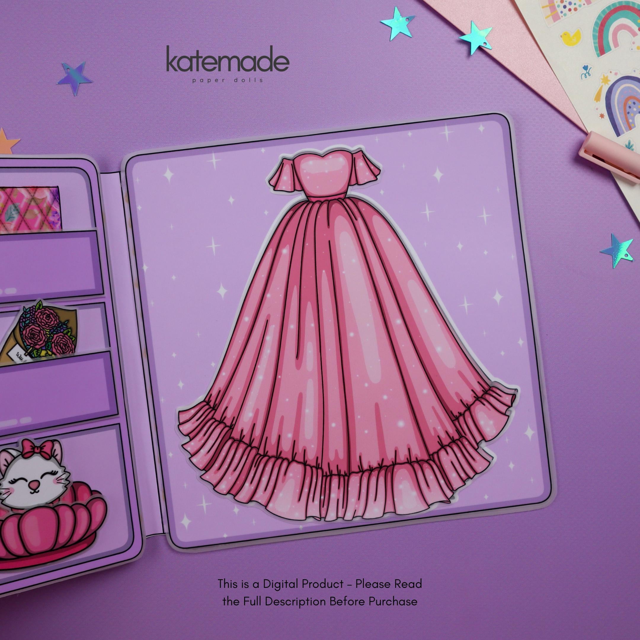 Printable Paper Dolls Dress up Set | Digital Download | Creative Kids ...