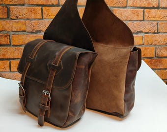 Handcrafted Leather Saddle Bags – Built for the Trail, Styled for the West