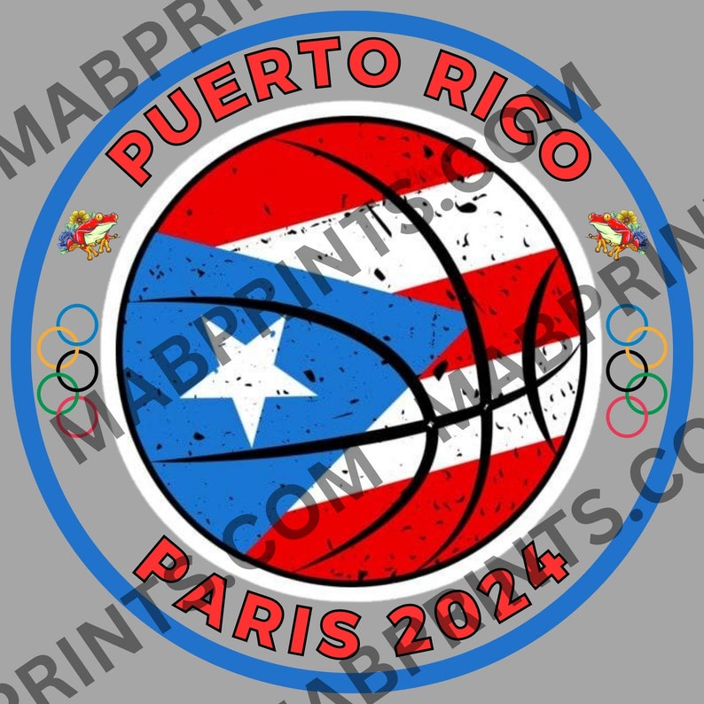 Puerto Rico 2024 Paris Olympics Etsy