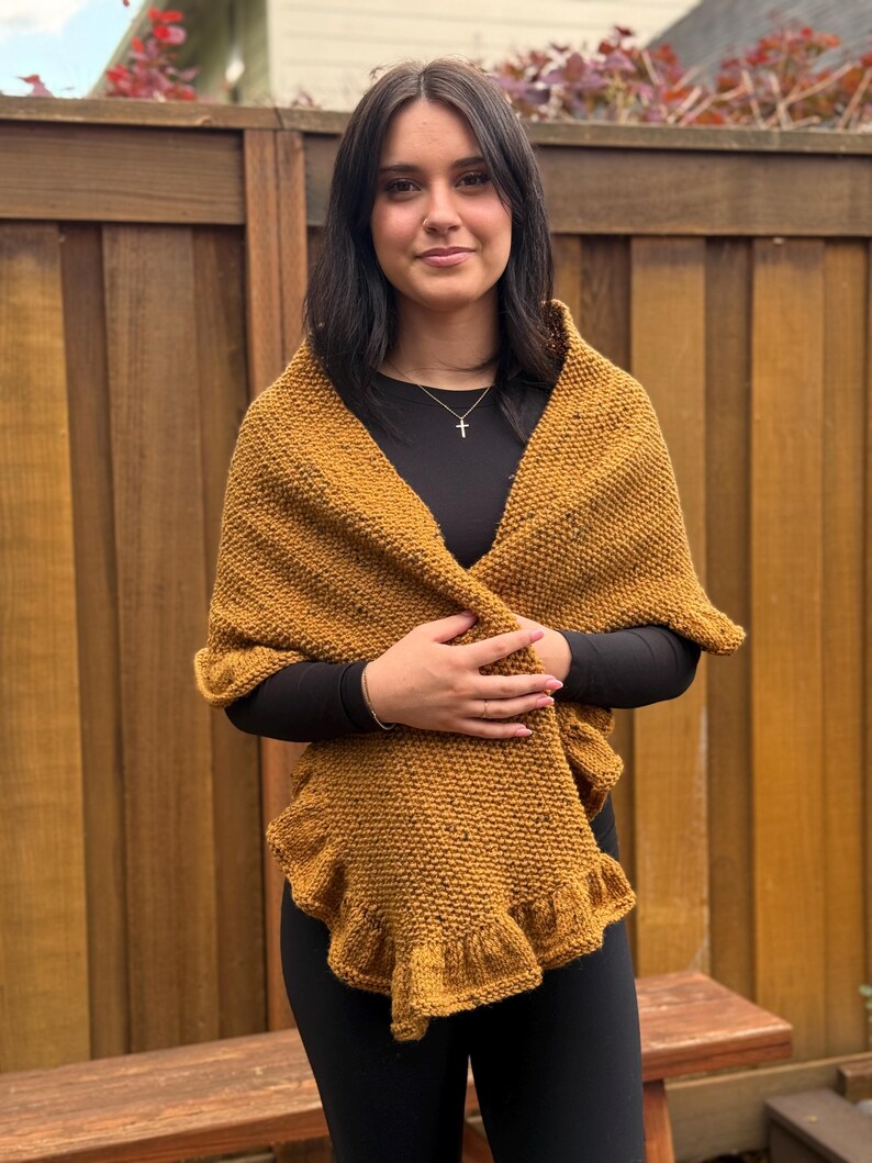 Knitted Scarf Pattern-knitted Wrap Pattern-oversized Scarf Pattern ...