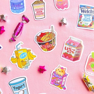5-50 stks kawaii Koreaanse Japanse drankstickers