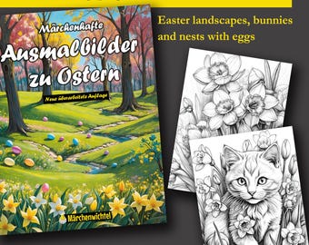 Easter coloring pages - 50 creative Easter coloring pages to print out and color | Easter and spring motifs | Coloring book | Coloring Pages |