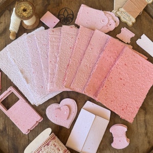 Handmade Paper Pack - Red