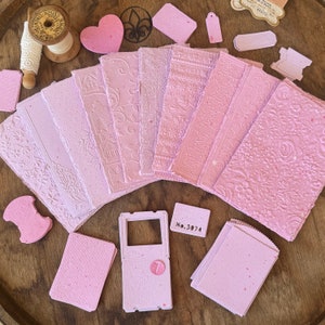 Handmade Paper Pack - Pink
