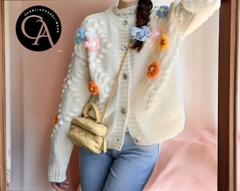 Women's Cardigan Outfit | Fashionable Outerwear | Buttoned Fashion